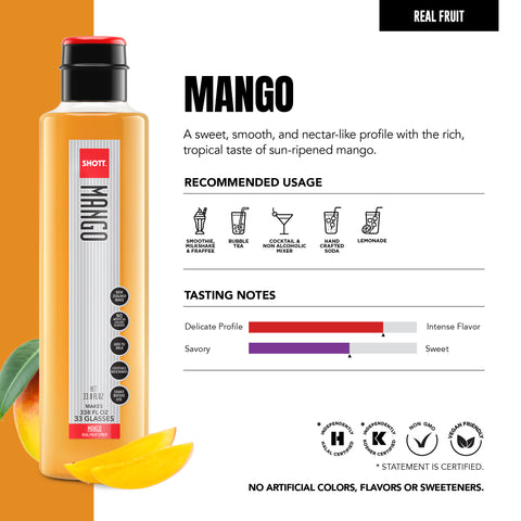 SHOTT Mango Syrup