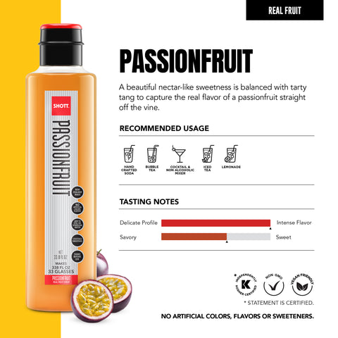 SHOTT Passionfruit Syrup
