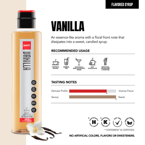 SHOTT Vanilla Syrup