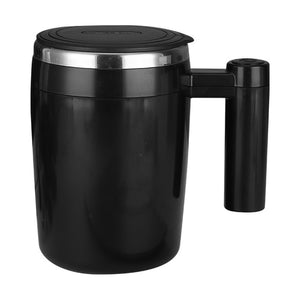 Automatic Stirring Coffee Mug with Stainless Steel Lining