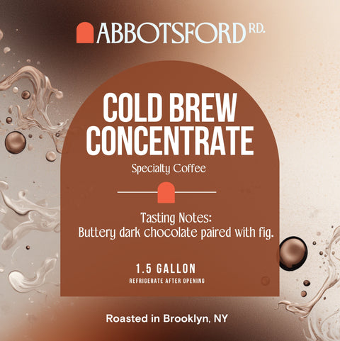 Cold Brew Concentrate for Cafes & Restaurants