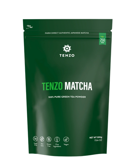 Tenzo Matcha – 500g Pure Green Tea Powder