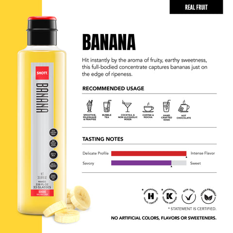 SHOTT Banana Syrup