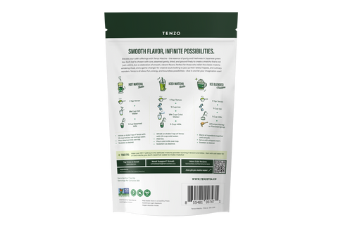 Tenzo Matcha – 500g Pure Green Tea Powder