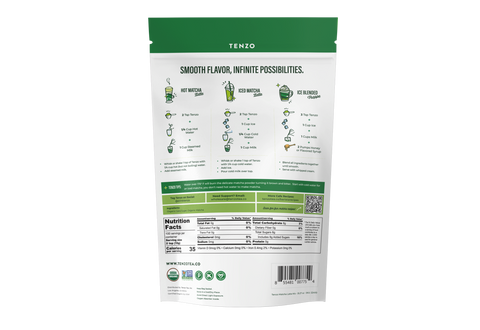 Tenzo Matcha Latte Mix – 1kg Bag
